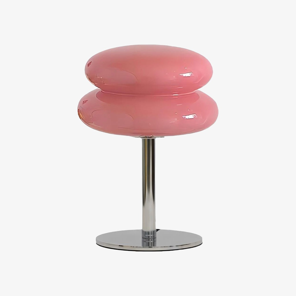 Glasentro Bauhaus tafellamp geometrisch glasontwerp moderne accentlamp voor woonkamer N12