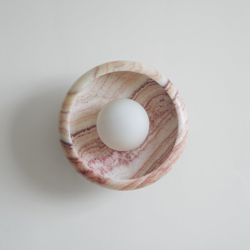 Piedra Marmor-Wandleuchte