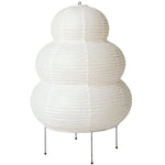 Bild in die Galerieansicht laden, Japanische Wabi Sabi weiße Reispapier Tischlampe