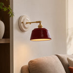 Load image into Gallery viewer, Minimalist Ceramic Bedside Wall Lamp