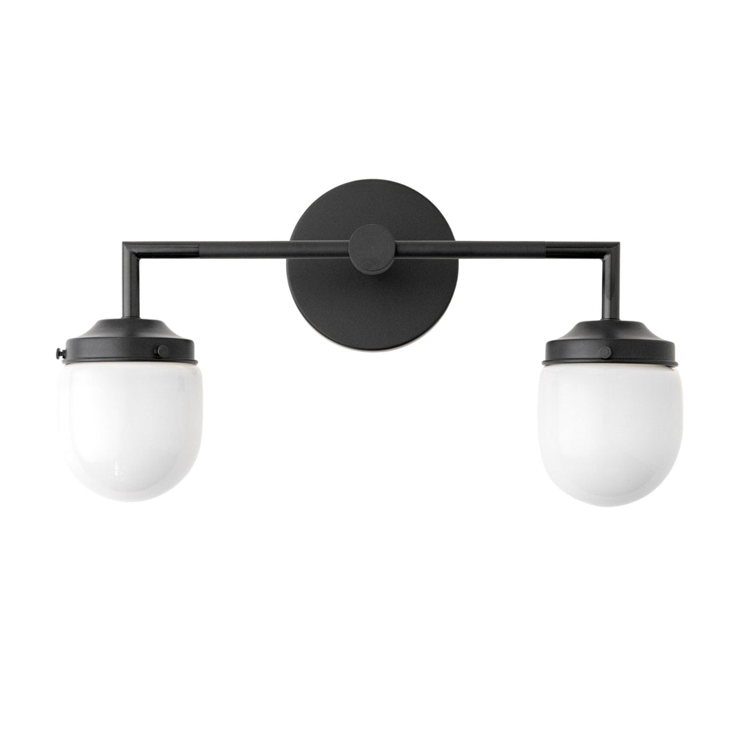 Opalume Globe Shade Modern Vanity Light for Bathroom & Dressing Room