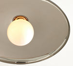 Load image into Gallery viewer, Forvara Farmhouse Metal Flush Mount Light - Black or White Ceiling Lamp
