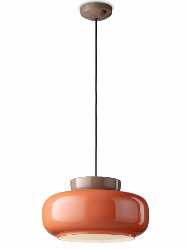Fiesta Colorful Bowl Shaped Nordic Ceramic Pendant Lamp