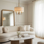 Load image into Gallery viewer, Tela 3-Light Pendant Lamp - Elegant Multi Arm Hanging Light for Living &amp; Dining Spaces