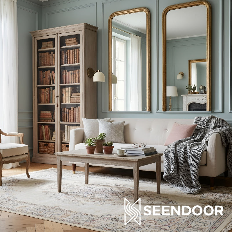 Metio Dual Cylinder Industrial Modern Wall Sconce for Living & Powder Room