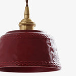 Load image into Gallery viewer, White ceramic pendant light