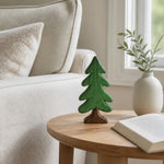 Bild in die Galerieansicht laden, Green pine tree ornament on a coffee table