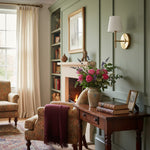 Load image into Gallery viewer, Vireli Brass Wall Sconce in Mid-Century Style for Bedroom &amp; Hallway
