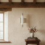 Load image into Gallery viewer, Ornato Luxe Modern Vanity Sconce - Art Deco Wall Light with Cylinder Shade
