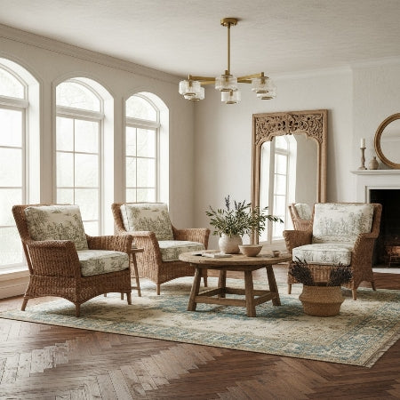 Canovus plafondlamp met geribbeld glas - industriële metalen woonkamerlamp