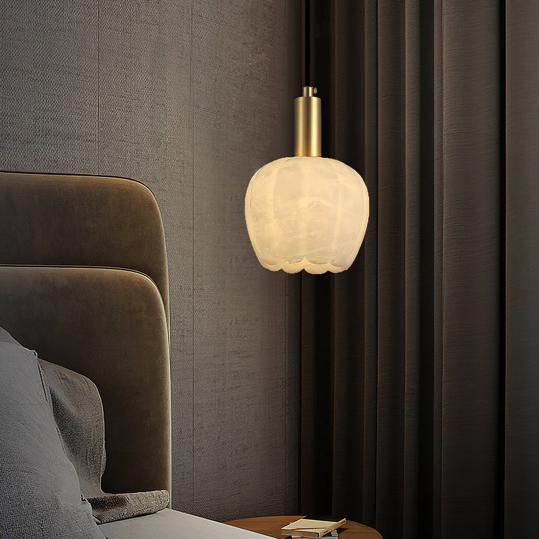 Lilin Alabaster-Pendelleuchte