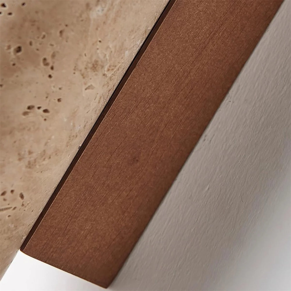 Velstrix Zeitgenössische Wandleuchte mit Klarem Geometrischem Design – Moderner Innenstil für Flur