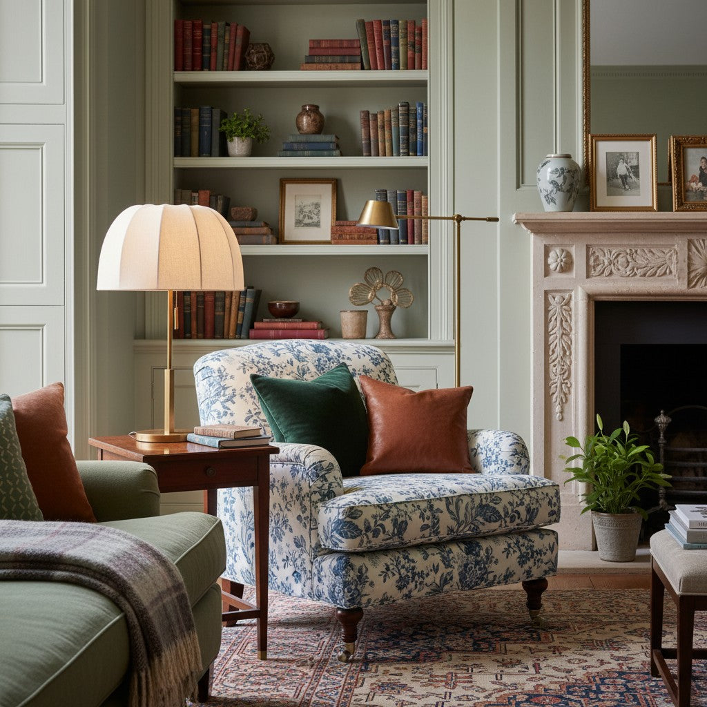 Vellaro elegancka mosiężna lampa stołowa z abażurem z tkaniny – lampka nocna do współczesnej sypialni