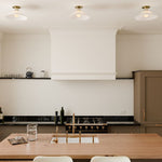 Load image into Gallery viewer, Aurenza Flush Mount – Farmhouse Ceiling Light with Simple Elegant Design
