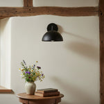 Load image into Gallery viewer, Metio Dome Wall Sconce – Contemporary Dome Shade Light for Hallway
