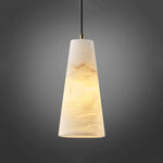 Bild in die Galerieansicht laden, Aurora Säulen Alabaster Pendelleuchte