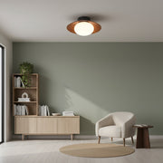 Oribela Lampada da Soffitto Scultorea a Globo Estetico con Bagliore Ambientale Morbido per Cucina e Lounge