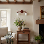 Load image into Gallery viewer, Opalume Globe Shade Modern Vanity Light for Bathroom &amp; Dressing Room
