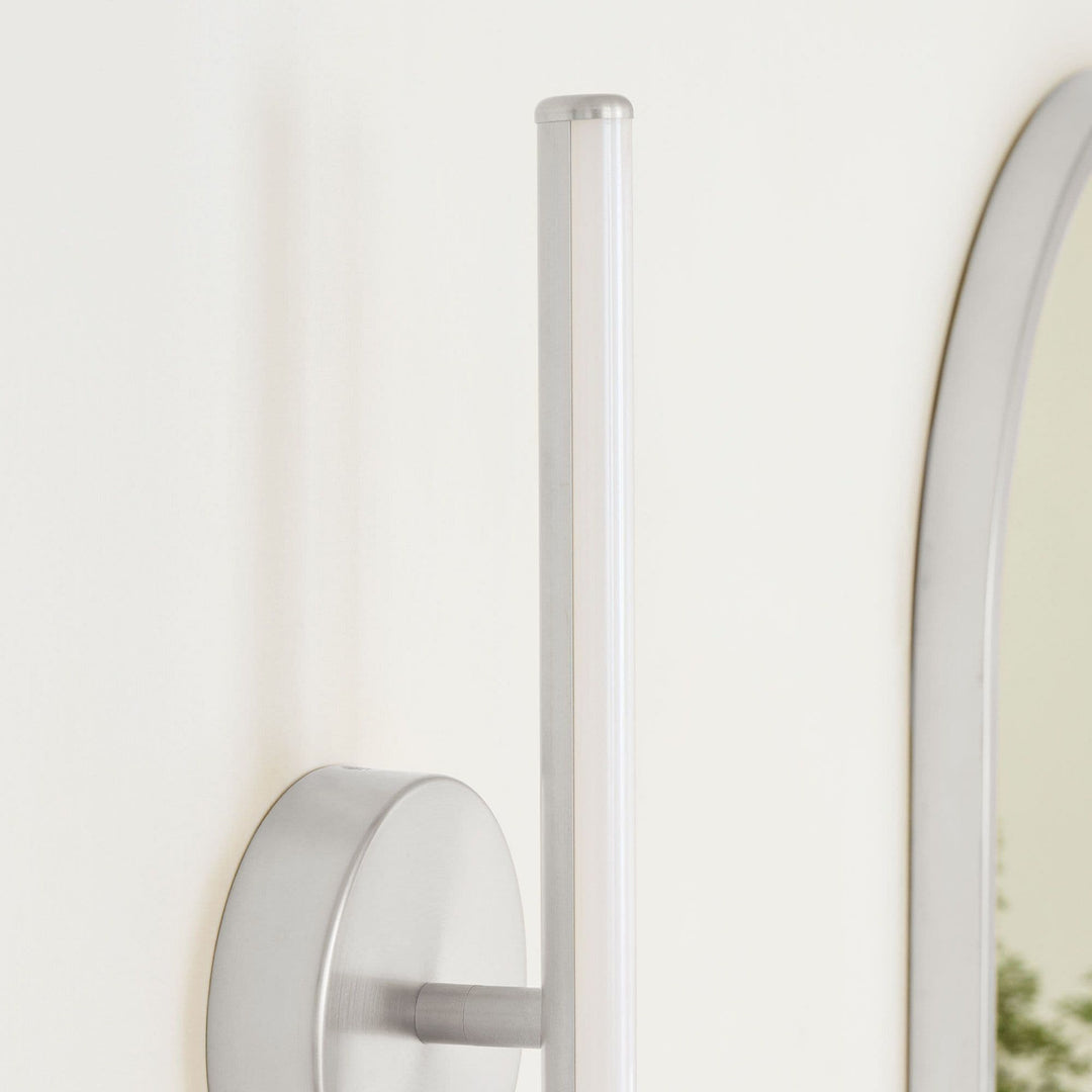 Voro Modern LED Wall Sconce - Metal Bathroom & Hallway Lighting Fixture