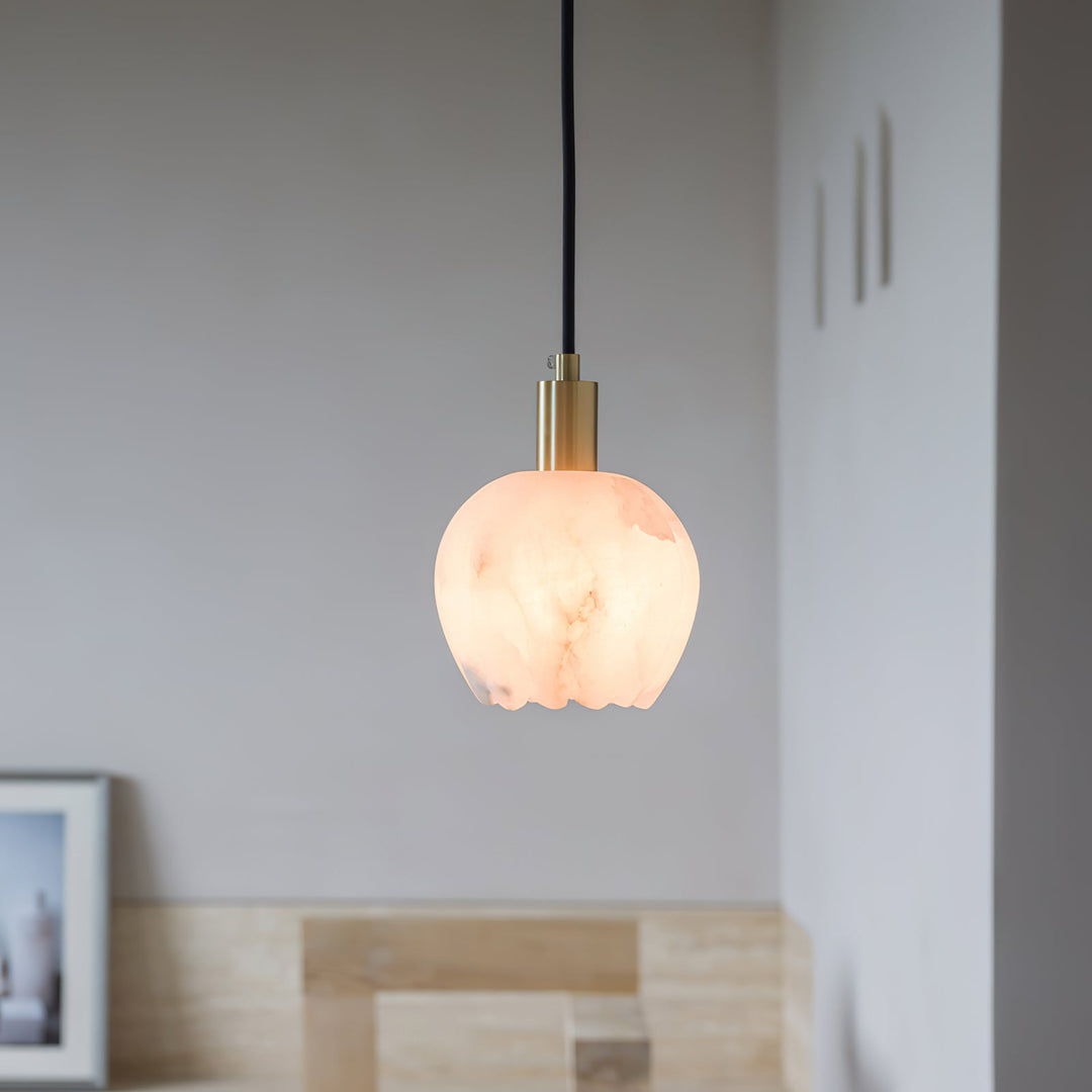 Lilin Alabaster-Pendelleuchte