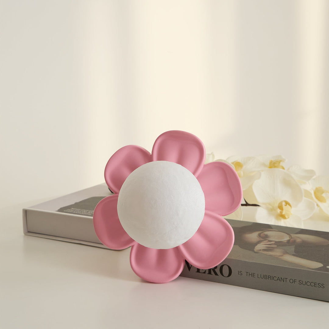 Cream Bloom Blumen Deckenlampe