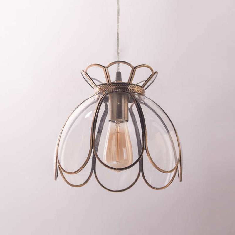 Retro Lotus Pendelleuchte
