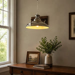 Cargar imagen en el visor de la Galería, Bauhaus chrome dome pendant light