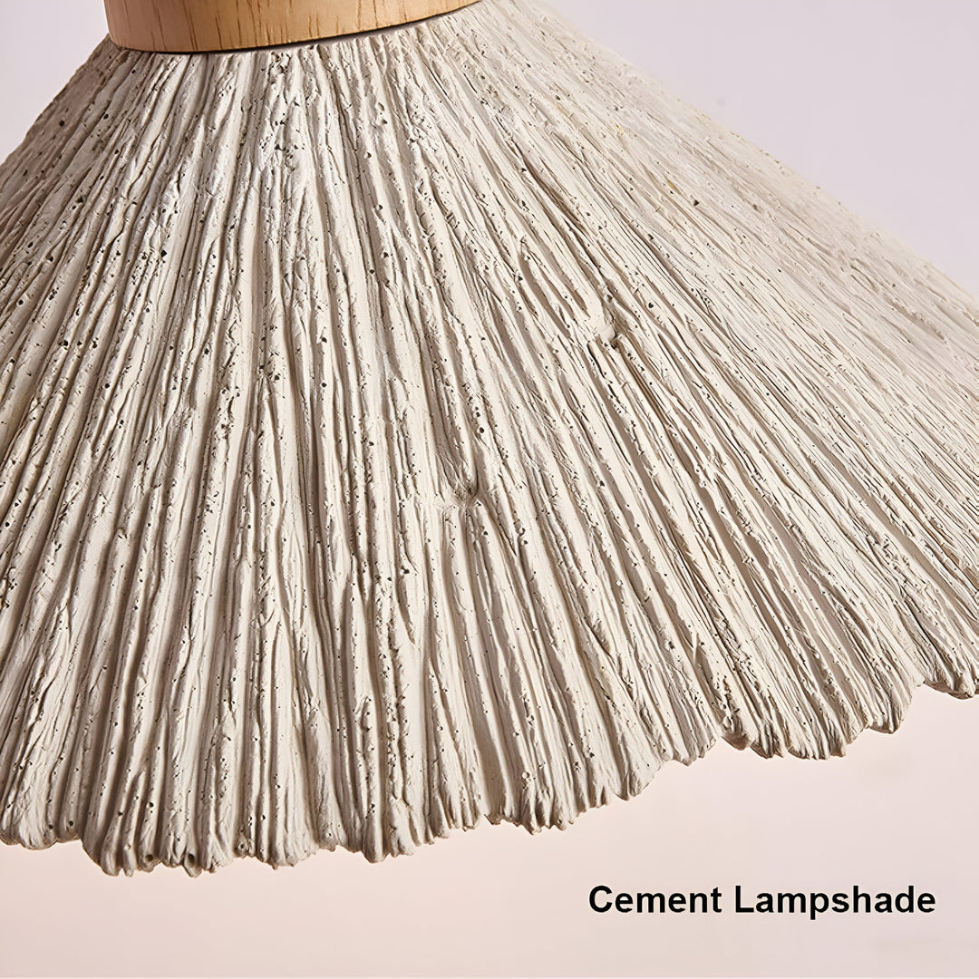 Lámpara colgante LED retro crema estilo Wabi-Sabi