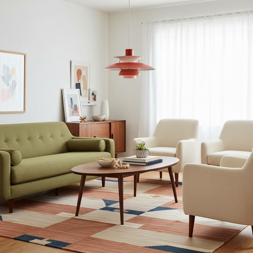 Layora Moderne Scandinavische Hanglamp – Meerkleurig Aluminium Design voor Eet- en Woonkamer N38