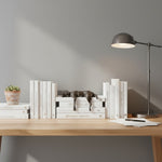 Load image into Gallery viewer, Floxo Lazy Dog and Abstract Nordic Human Figurine Minimalist Sculpture for Modern Shelves and Desks
