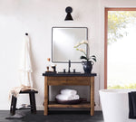 Load image into Gallery viewer, Korvi Iron Tapered Sconce Light - Wall Fixture in Black or Brass
