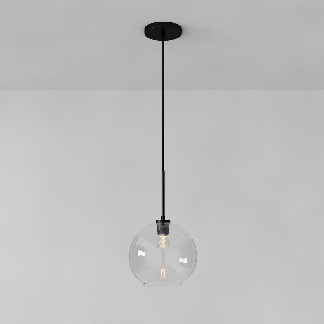 Selvion Sculptural Globe Pendant Light - Modern Glass Pendant Lamp - Sleek Design