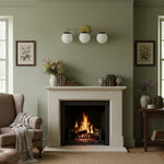 Load image into Gallery viewer, Glorica Glass Wall Sconce - Modern Vintage Vanity Light Fixture
