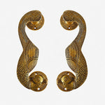 Load image into Gallery viewer, Handcrafted Brass Animal Door Handles 24