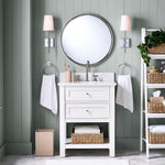 Load image into Gallery viewer, Derlina White Linen Shades Wall Lamp – Retro Metal Multi-Head Lighting Fixture
