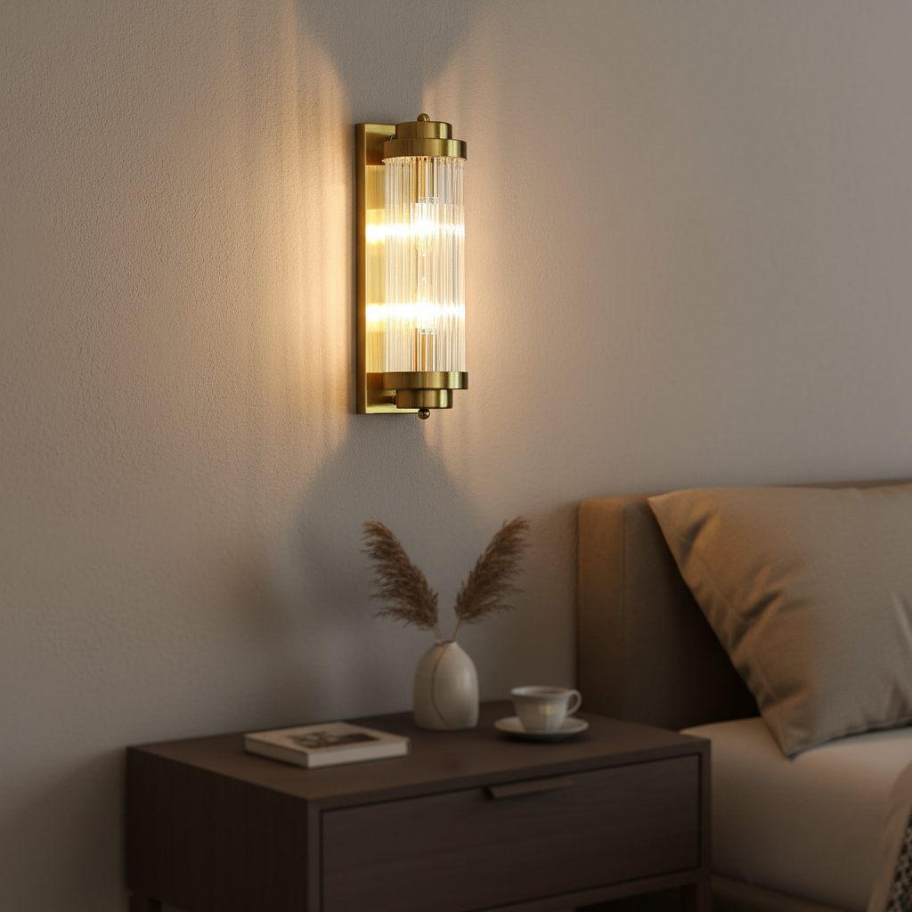 Luz de Pared Pilar Desplazado