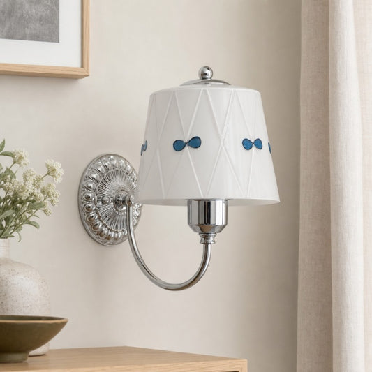 Lámpara de pared Billa con lazo de moño – Diseño artístico vintage para dormitorio y pasillo