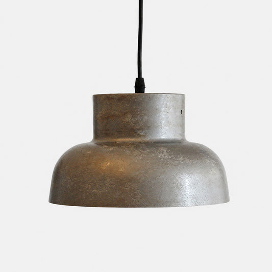 Aged Metal Industrial Pendant Light
