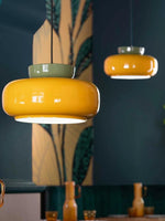 Load image into Gallery viewer, Fiesta Colorful Bowl Shaped Nordic Ceramic Pendant Lamp
