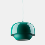 Load image into Gallery viewer, Clinco Dual-Layer Nested Metal Shades Colorful Pendant Light for Dining &amp; Entryway
