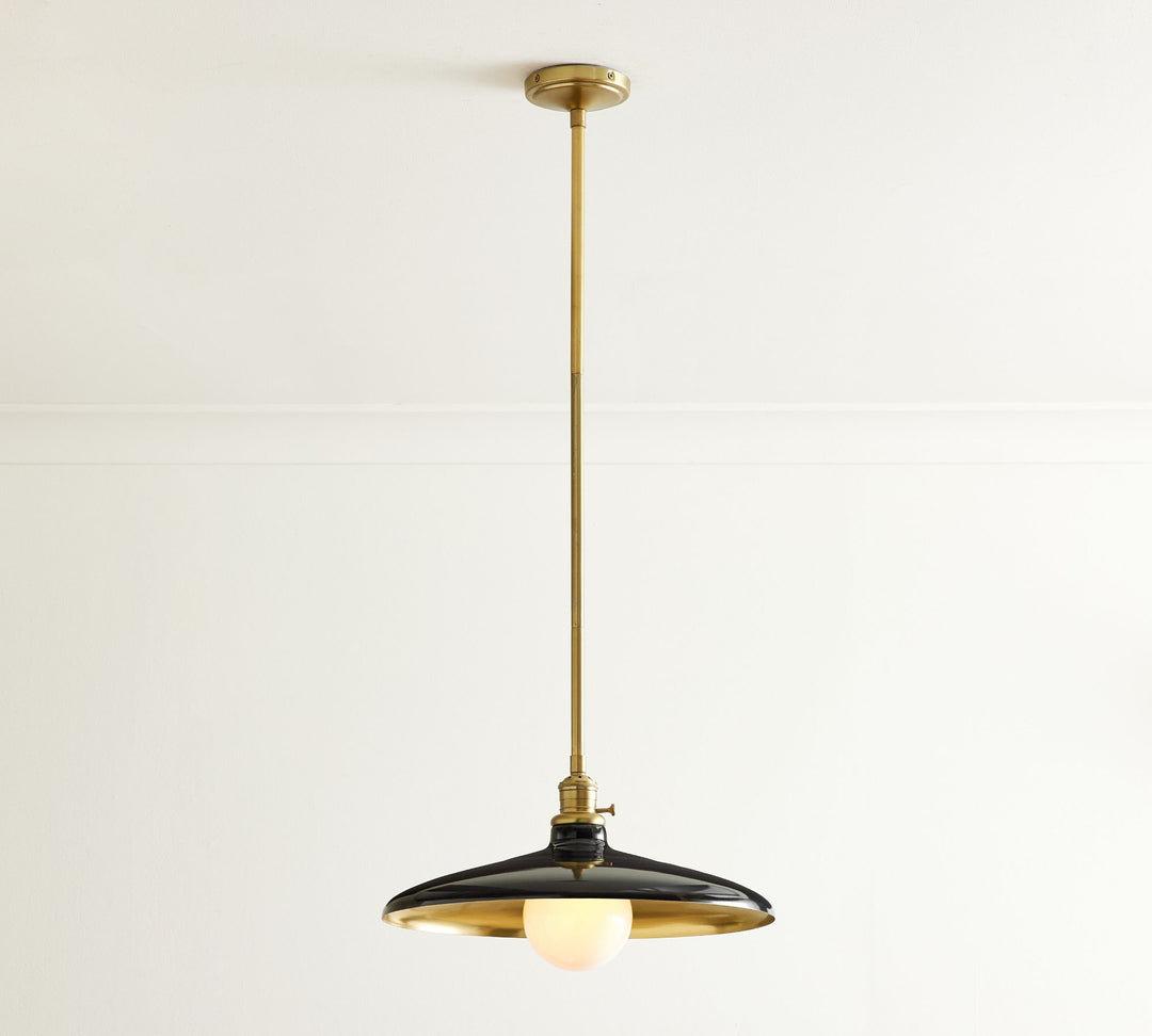 Forvara Metal Pole Pendant Light - Farmhouse Style Adjustable Island Lighting