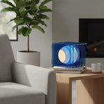 Afbeelding laden in galerijweergave, Afterglow Serie Maan Kubus Geometrische Bol Tafellamp - Moderne Stijl Slaapkamerdecoratie