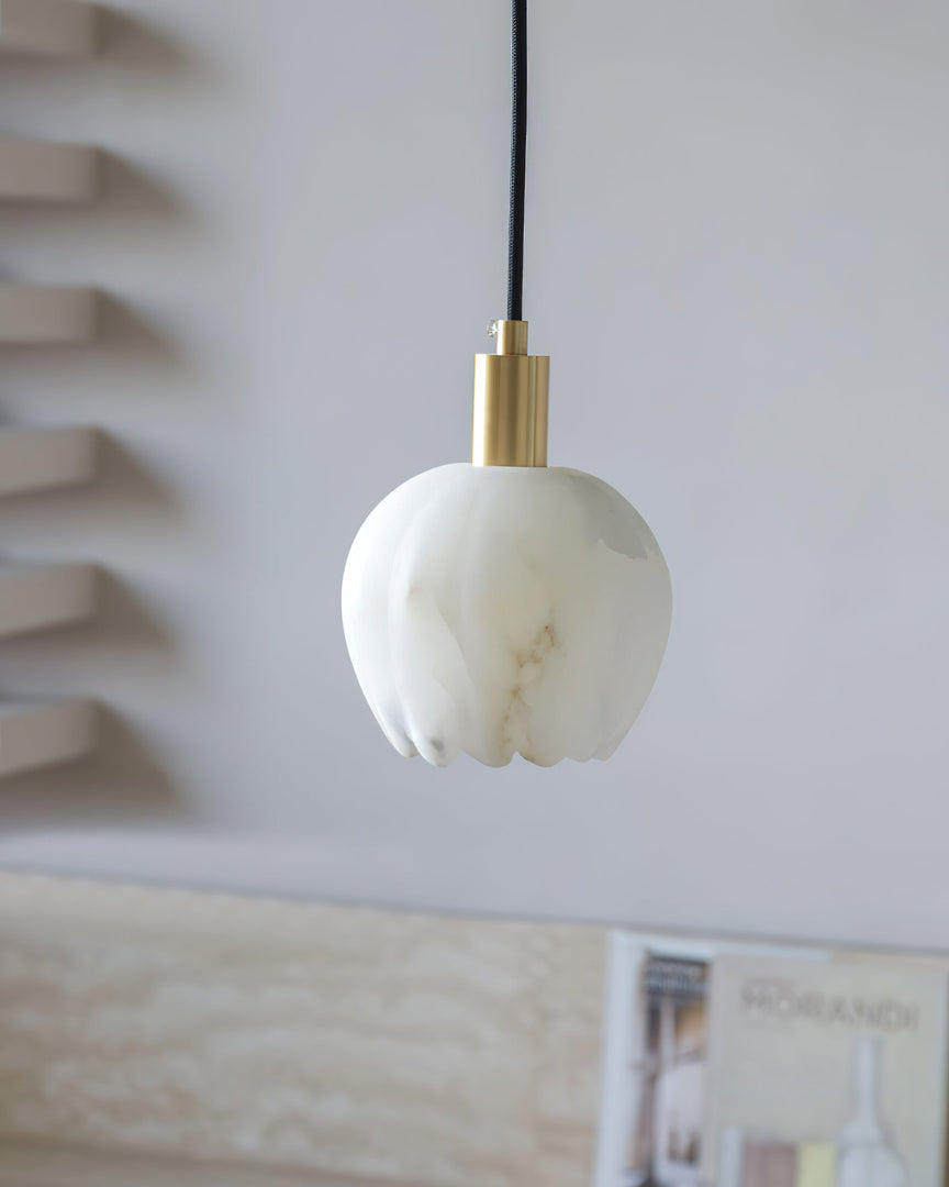 Lilin Alabaster-Pendelleuchte