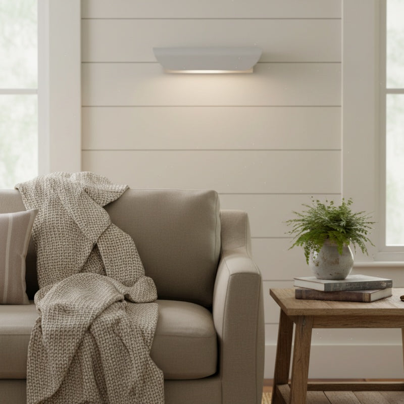 Applique da parete moderna in metallo Hidra – Applique minimalista a luce diretta verso il basso per case moderne