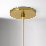 Load image into Gallery viewer, Rivora Fluted Glass Pendant Light – Modern Ribbed Shade
