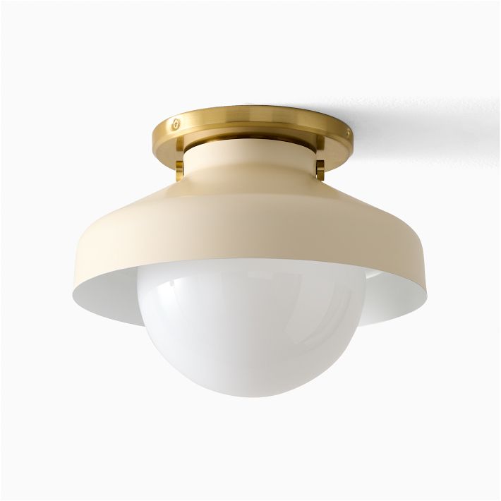 Hanton Modern Flush Mount Ceiling Light - Metal Minimalist Fixture