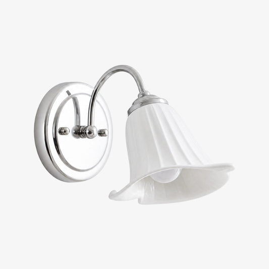 Lámpara de pared elegante Celvane Calla Lily – Iluminación minimalista francesa para dormitorio y sala