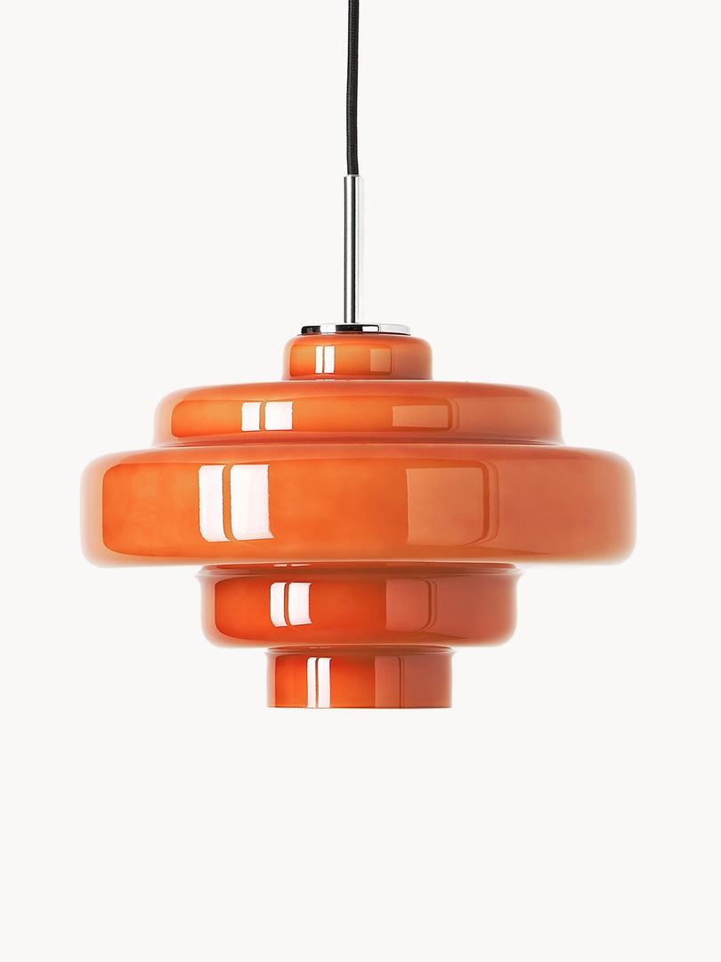 Koloro Millie Glass Pendant Light - Retro Style with Modern Elegance