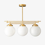 Load image into Gallery viewer, Glorica Glass Frosted Globe Pendant Light - Art Deco Hanging Light for Home
