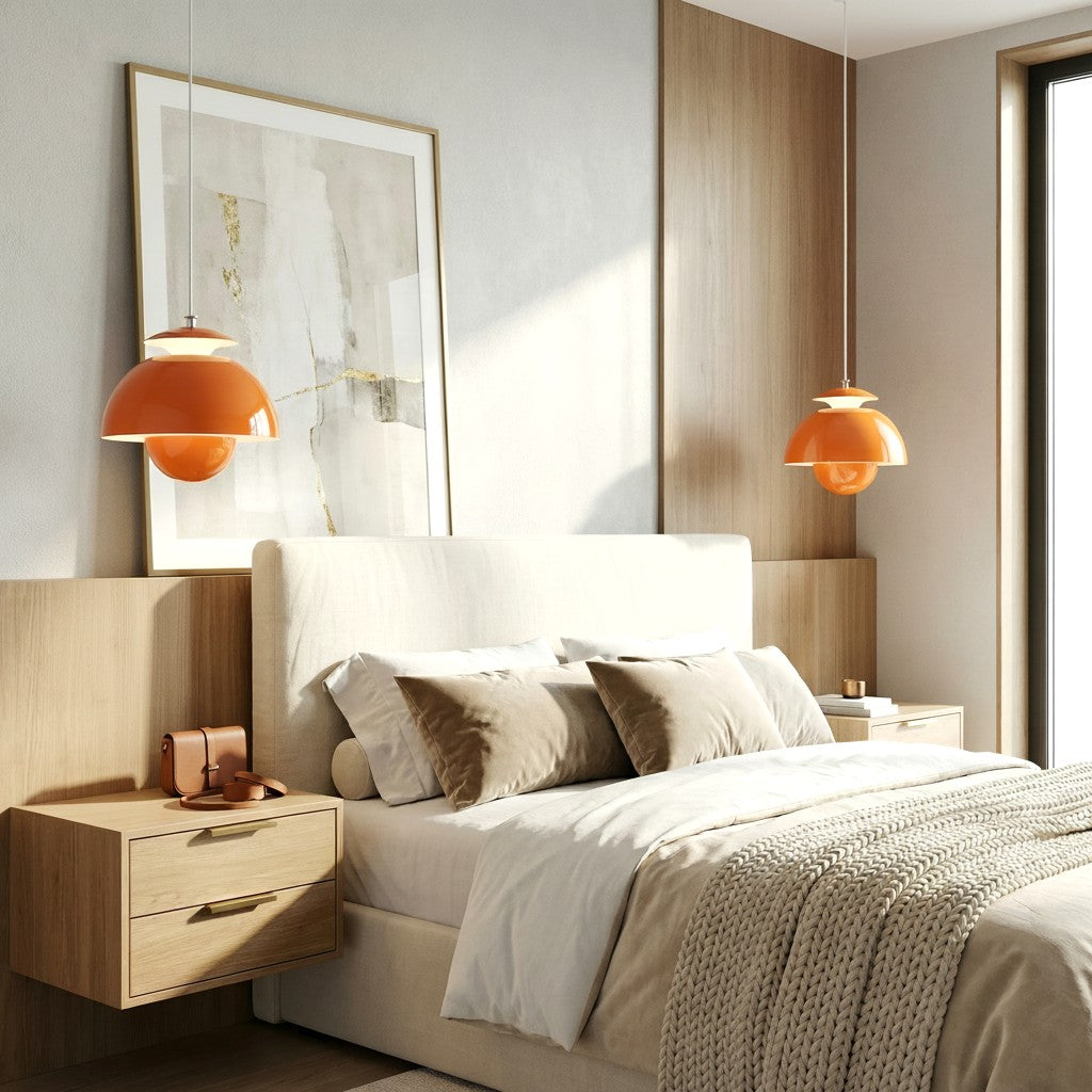 Orin Moderne Noordse Metalen Bloem Hanglamp - Decoratieve Hanglamp voor Slaapkamer en Keuken